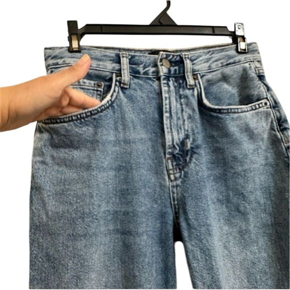 RAILS HIGH RISE THE TOPANGA STRAIGHT LEG DENIM JEANS 25 - Picture 3 of 12